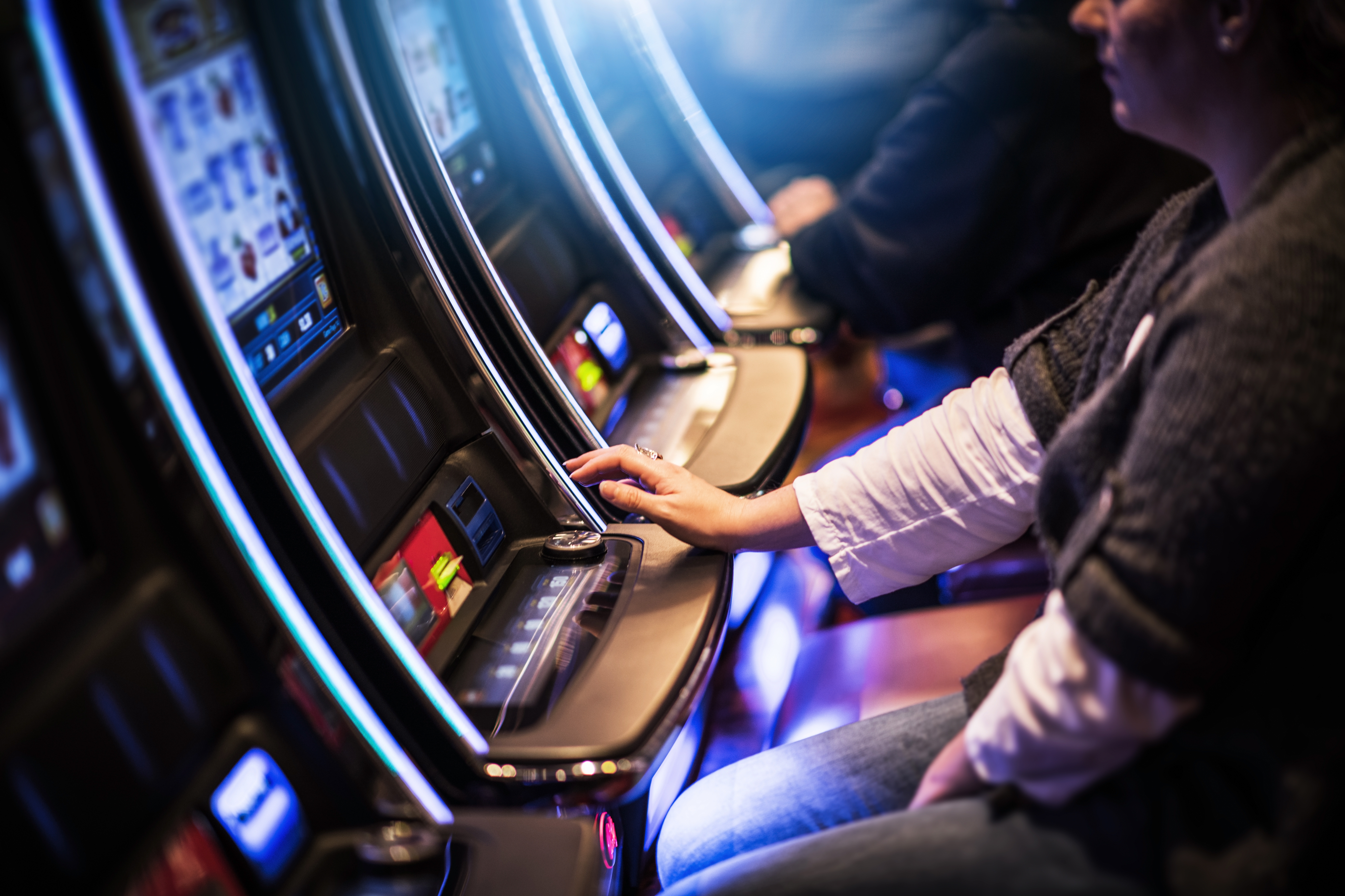 Professional gaming equipment in action